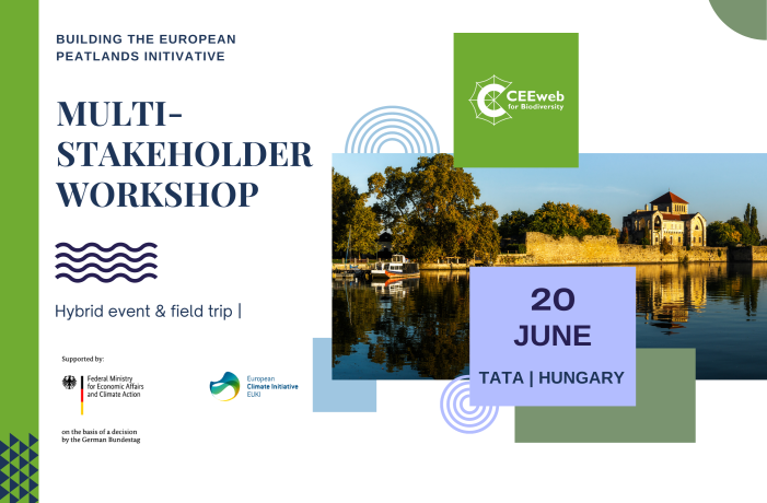 Multi-Stakeholder Workshop - Improving Central and Eastern European policy responses to protect, restore and sustainably manage peatlands in the fight against climate warming