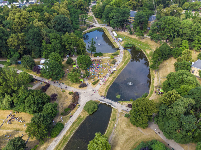 Green Trails of Łódź, Poland