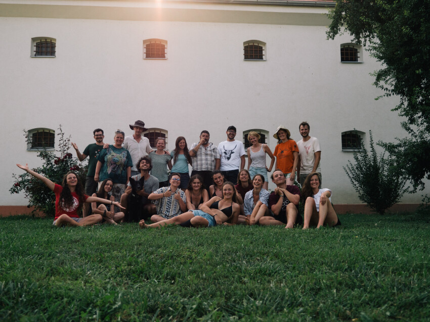 Last night's photo of the smiley campmates after this remarkable week together. Photo: Patrik Gažo.