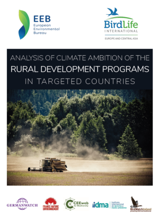 Analysis of Climate Ambition of the Rural Development Programs in Targeted Countries