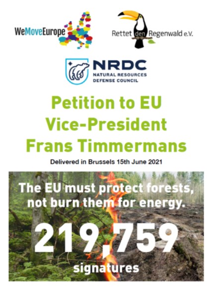 The EU must protect forests, not burn them for energy