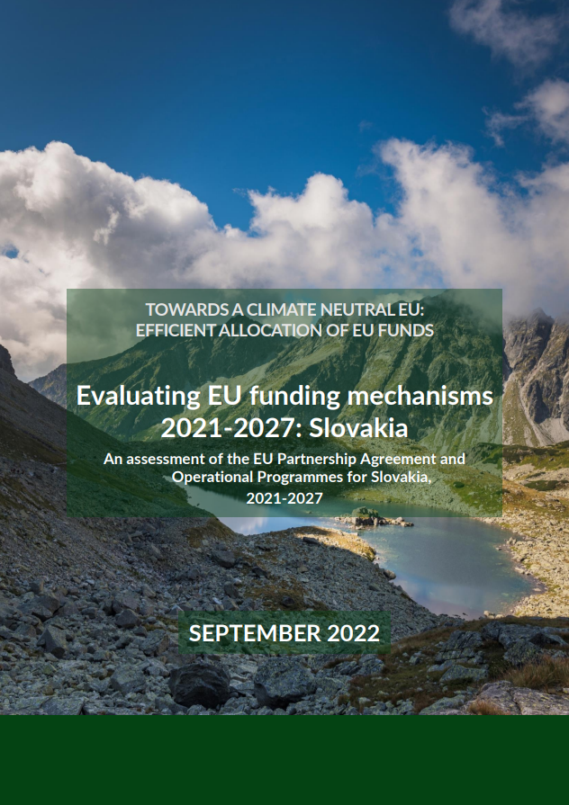 Evaluating EU funding mechanisms 2021-2027: Slovakia
