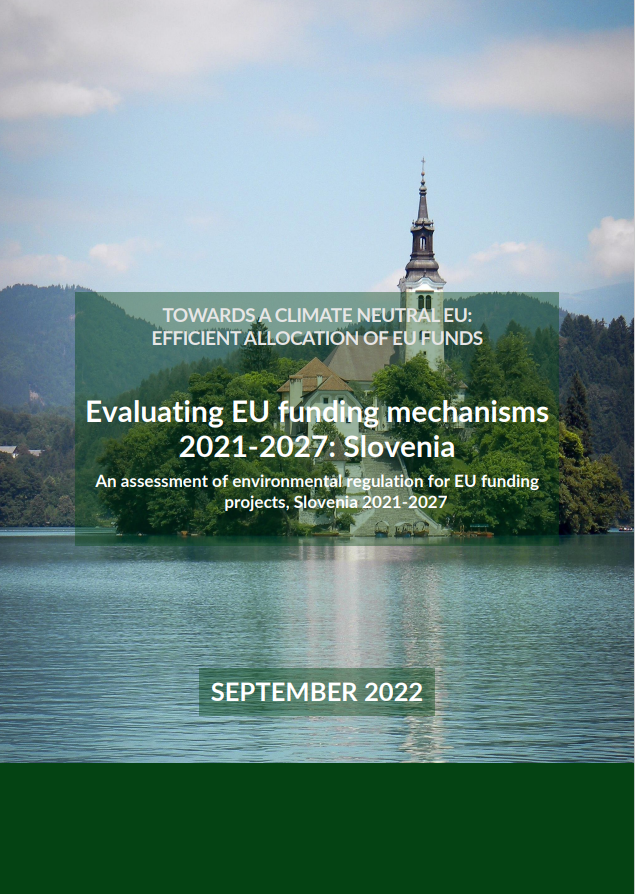 Evaluating EU funding mechanisms 2021-2027: Slovenia