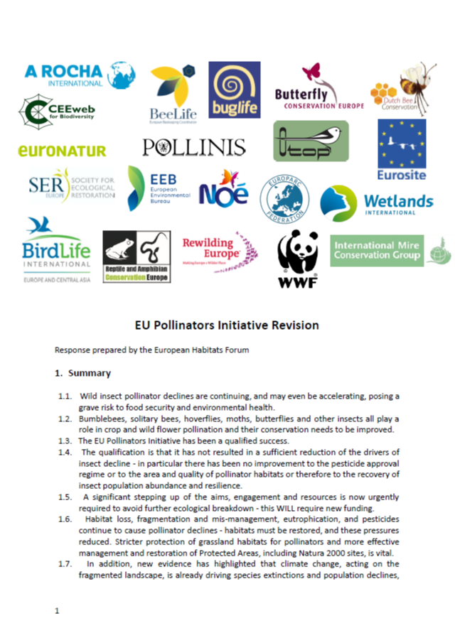 EU Pollinators Initiative Revision