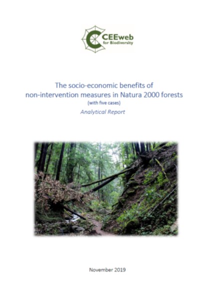 The socio-economic benefits of non-intervention measures in Natura 2000 forests