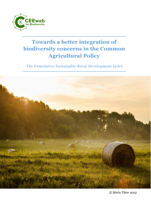 Towards a better integration of biodiversity concerns in the Common Agricultural Policy